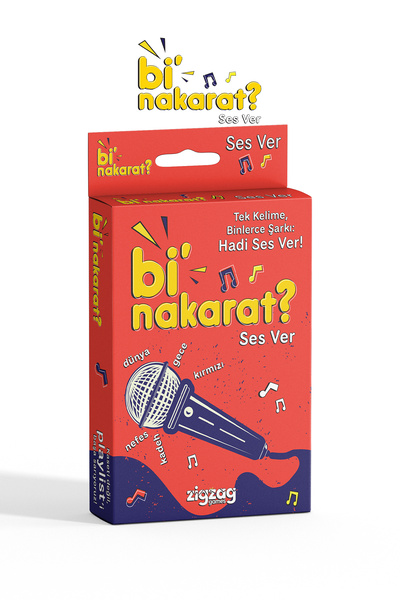 Zigzag Bi’ Nakarat? Ses Ver Kart Oyunu | Tek Kelimeyle Şarkı Tahmin Oyunu | E...
