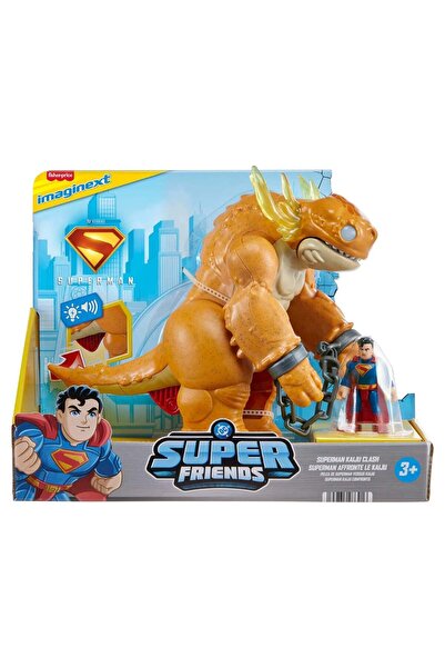 Imaginext Set 2 figurine, Imaginext, Superman confruntarea cu Kaiju Clash, JDL07