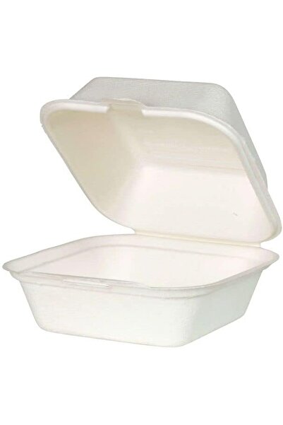 OEM Cutie pentru Burger Set 500 buc 14,3x15 cm Alb