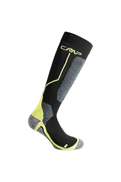 CMP Șosete de schi 3I49377-Negru/Lime-39-42
