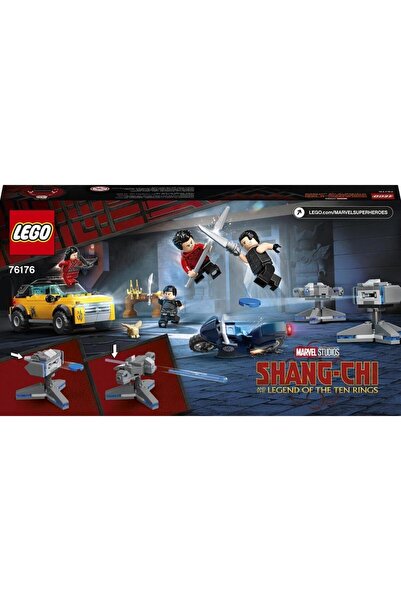 LEGO مجموعة بناء مارفل شانغ-تشي للهروب من العشر حلقات 76176 (321 قطعة)