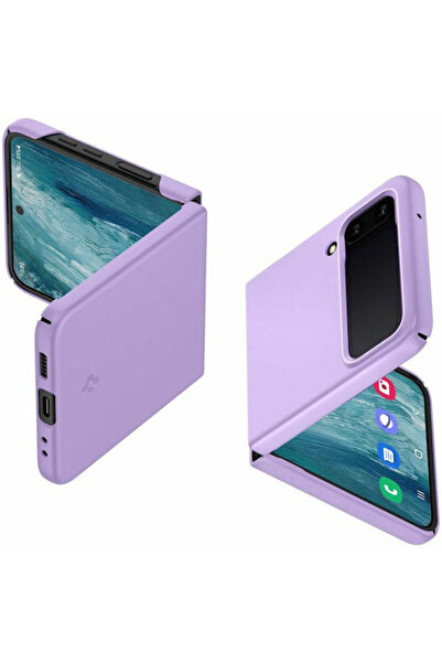 Spigen Airskin Πίσω Θήκη Σιλικόνης Μωβ (Galaxy Z Flip4) Κωδικός: ACS05173