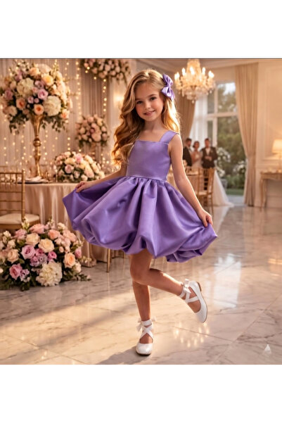 Luneria Dress Kız çocuk abiye mezuniyet elbisesi