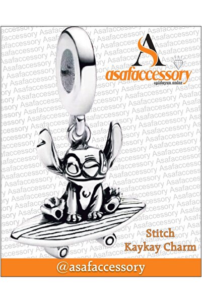 asaf Stitch Skateboard Charm |   Asafaccessory