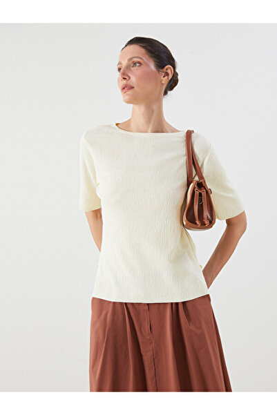 LC Waikiki Rmz Gi̇yi̇m Farkiyla Zero Roba Collar Women's Knitwear Sweater