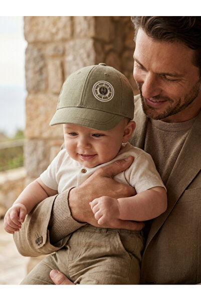 PIECE SIGNATURE Baby Beanie Hat 0-18 Months |   100% Cotton Linen Textured Ma...