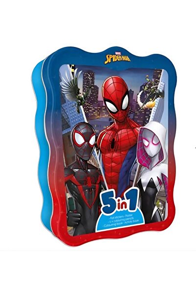 BONNIER BOOKS LTD Marvel Spider-Man: 5-in-1 Tin