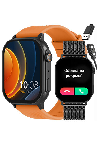 Gravity SMARTWATCH UNISEX GT15-2 - APELURI BLUETOOTH, CUREA SUPLIMENTARĂ (sg0...