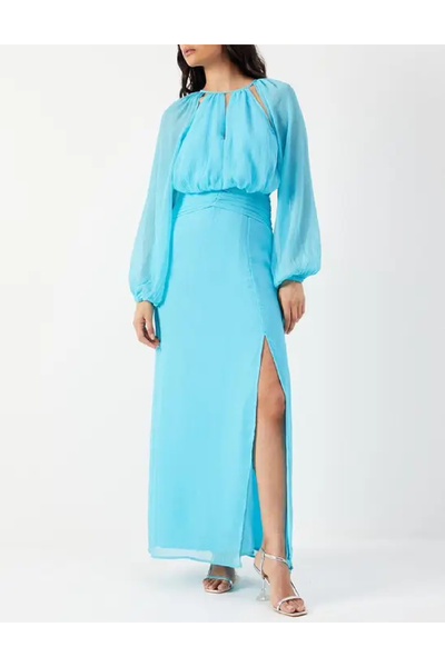 Evendi Long dress, Blue