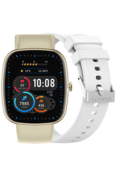 Gravity SMARTWATCH UNISEX GT18-8 - APELURI BLUETOOTH, CUREA SUPLIMENTARĂ (sg0...