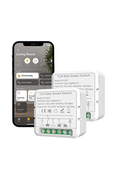 OEM Zigbee Μίνι Έξυπνος Διακόπτης Μονάδα WiFi DIY για Οικιακό Αυτοματισμό – Μ...