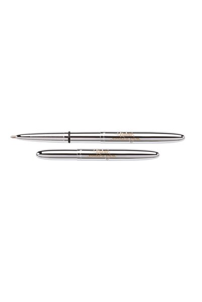 Fisher Space Pen Χρωμιωμένο στυλό τύπου Bullet με λογότυπο Space Pen, χωρίς κ...