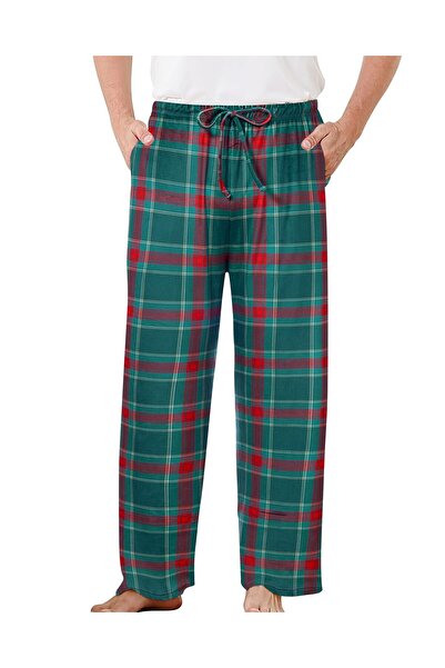 OEM Set de pijamale din flanelă în carouri pentru bărbați, lung și călduros, ...