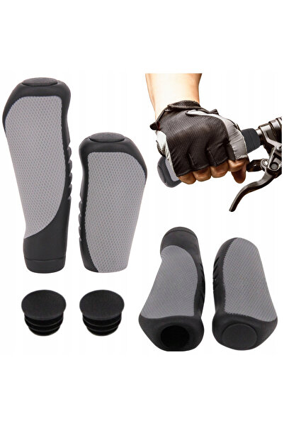 Gearox Set Manere Bicicleta, Gearox, 9.5x13.5 Cm, Cauciuc, Lungimea Manereulu...