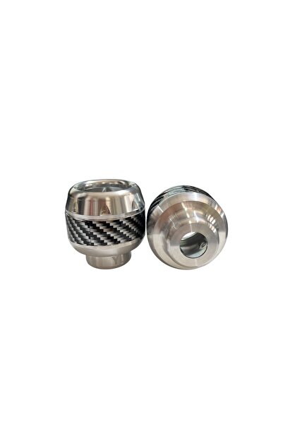 MOTORKİT MK UNİVERSAL MOTOSİKLET KORUMA TAKOZU GRİ [NİKEL] 2 ADET PCX - DİO -...