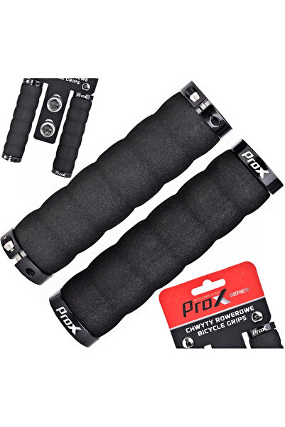 Prox Set 2 manere bicicleta ProX, 130 mm, TPE/Spuma, Negru