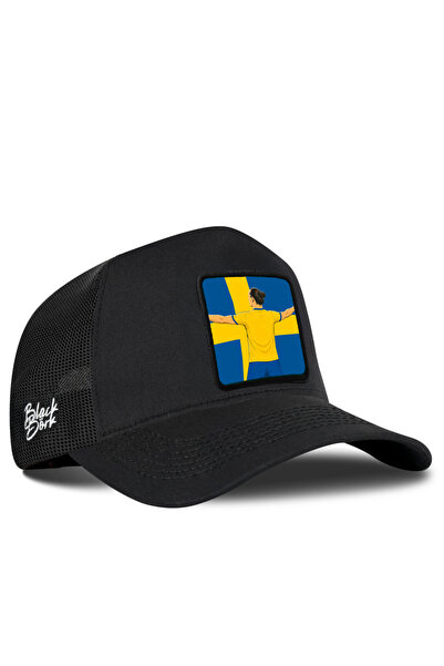 BlackBörk Švedski logo crna kamiondžija kapa