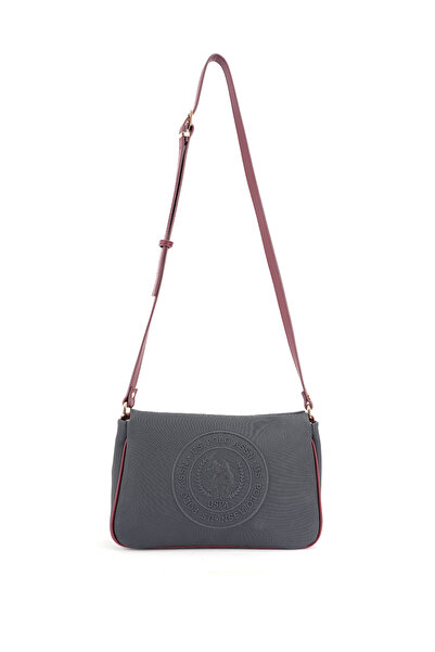 U.S. Polo Assn. Geantă de damă albastru-marin-roșu claret Us26672