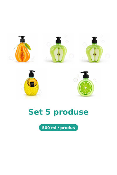 Tasty Set 5 Produse Tasty, Mix Pepene Galben, Mar Piele Sensibila, Mar Extrac...