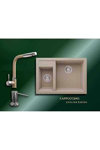 RealStone Cappuccino Atelier Series Cappadocia P016 & Sümela Premium Mutfak K...