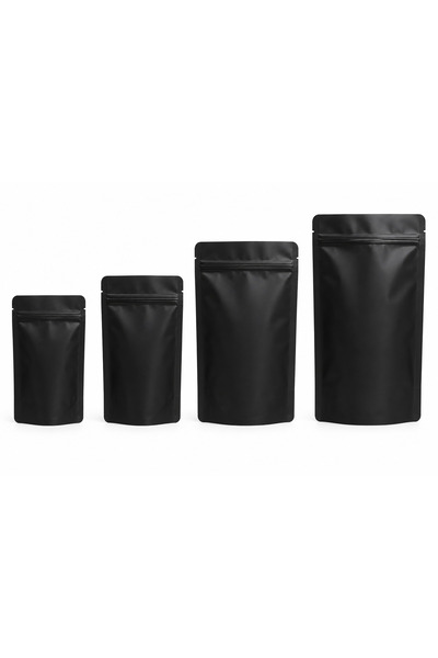 DOYPACK Aluminum Reusable Foil Packaging – 50-Piece Doypack, Odor-Proof, Stan...