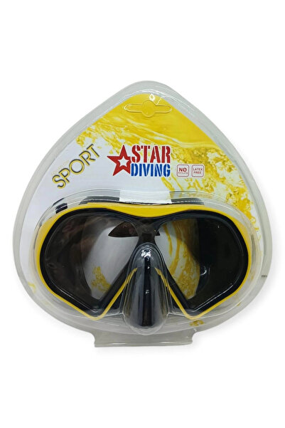 colezium Diving Mask Adult - 51703-Yellow - 1 Piece