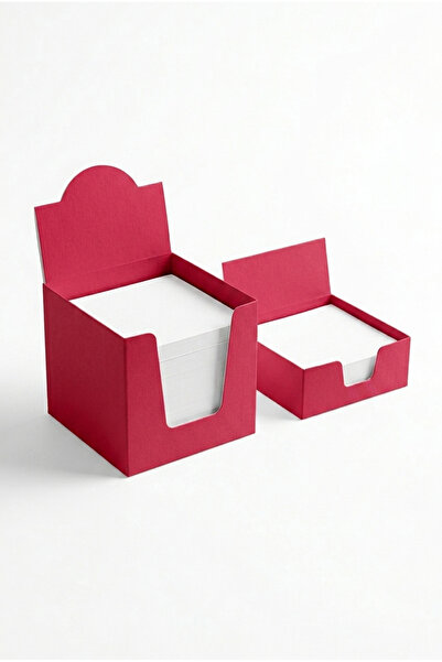 Sert Mukavva Kutulu Bloknot 90gr 800 Yaprak Büyük Boy (8x8x8 cm)
