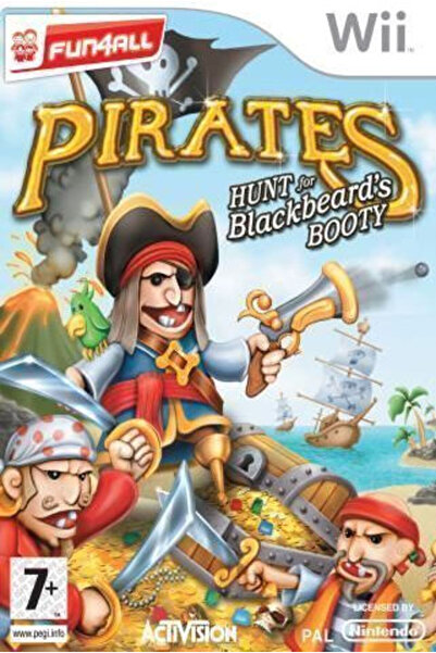 ACTIVISION Κυνήγι Πειρατών για το Πλούτο του Μαύρου Γένιου Wii Game (Μεταχειρ...