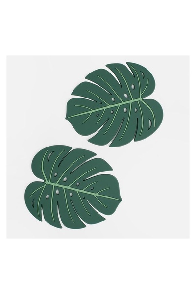 OEM Suport Pentru Pahare, Verde, Simplu, 12x10cm