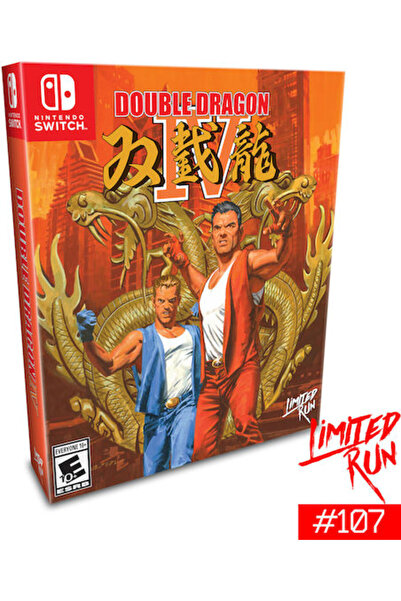 Limited Run Games Διπλός Δράκος IV Κλασική Έκδοση Παιχνίδι για Switch