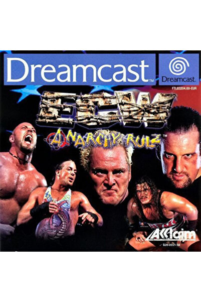 SEGA ECW Anarchy Rulz Παιχνίδι Dreamcast (Μεταχειρισμένο)