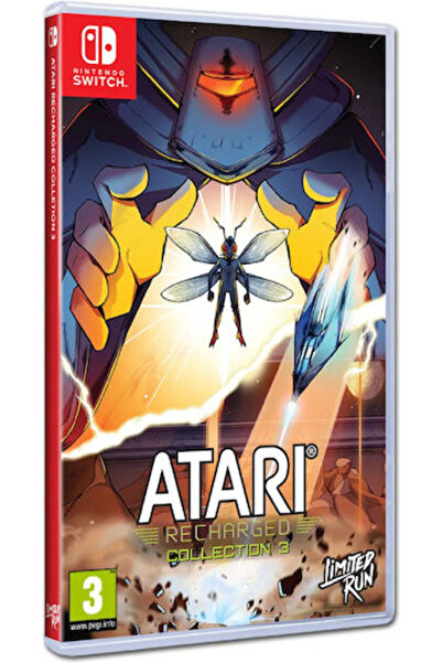 ATARI Επαναφορτιζόμενη Συλλογή 3 Παιχνίδια Switch
