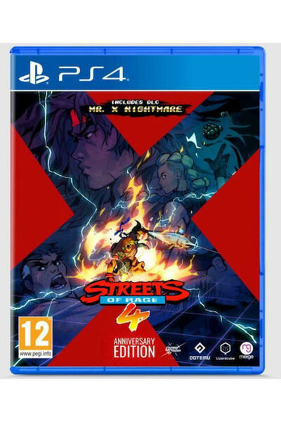 dotemu Streets of Rage 4 Επετειακή Έκδοση Παιχνίδι PS4
