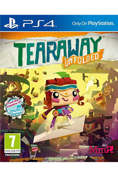 Sony Παιχνίδι PS4 Tearaway Unfolded (Μεταχειρισμένο)