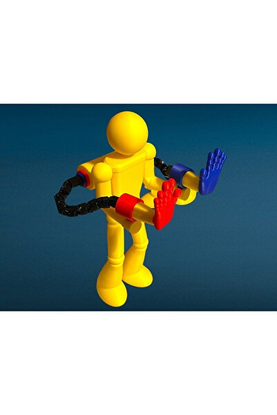 MAYA3DSTUDIO POPPY OYUN ZAMANI 3D KARAKTER FİGÜRÜ