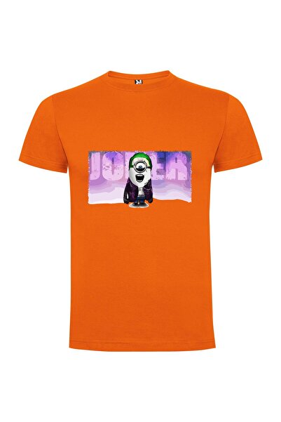 iLovePrints Green-Haired Minion Joker Tshirt