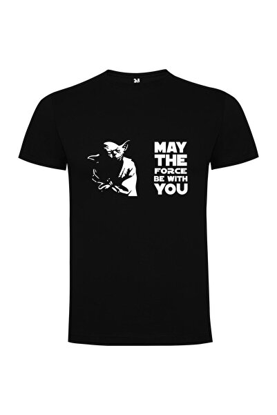 iLovePrints Forceful Yoda Poster Tshirt