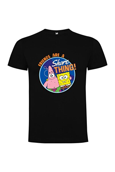 iLovePrints Shoreline Spongebob Friends Tshirt