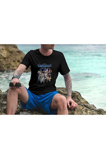 iLovePrints Genshin Impact Characters Tshirt
