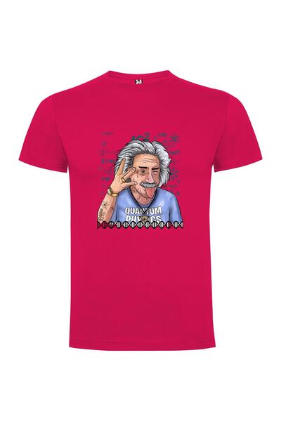 iLovePrints Quantum Einstein Face Tshirt