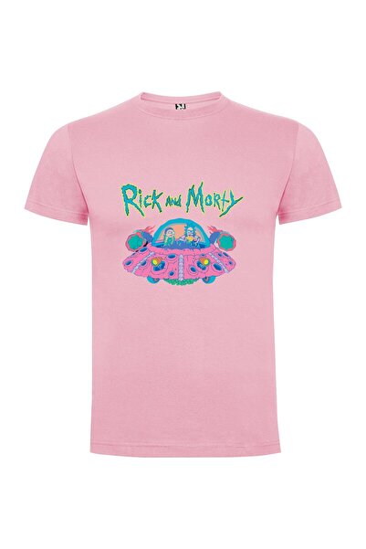 iLovePrints Morty's Pink Space Art Tshirt