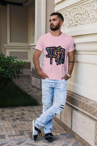 iLovePrints Abstract Art with Kanji Tshirt