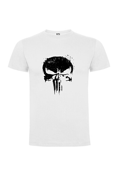 iLovePrints Skullish Minimalistic Marvel Tshirt