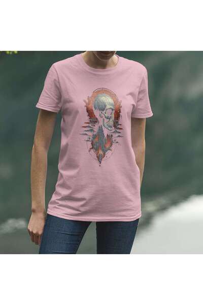 iLovePrints Abstract Skull Art Tshirt