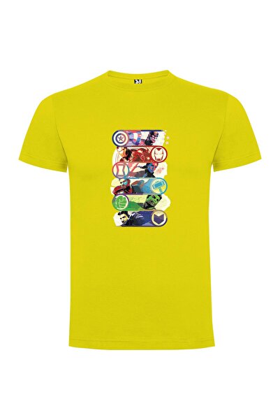 iLovePrints Marvelous Avengers Stack Tshirt
