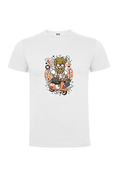 iLovePrints Moto Maverick Vector Art Tshirt