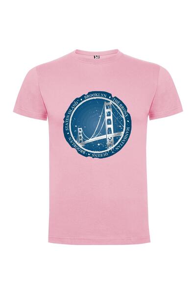 iLovePrints Bridge Skylines Collide Tshirt