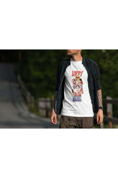 iLovePrints One Piece Luffy Poster Tshirt