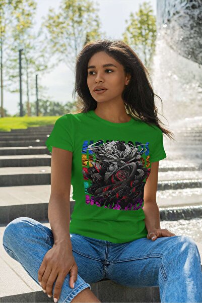 iLovePrints Abstract Dark Fantasy Art Tshirt