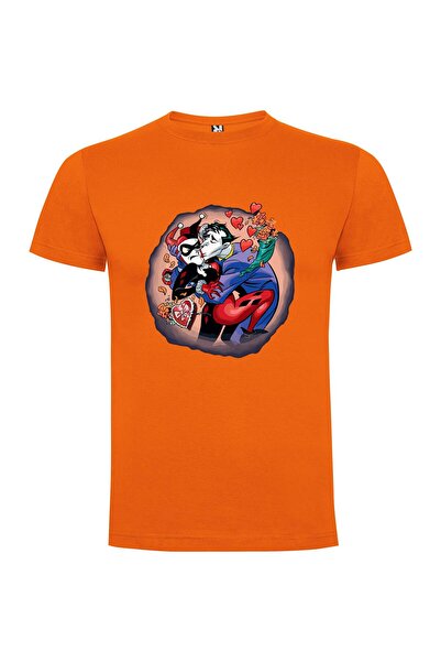 iLovePrints Animated Passion: Joker's Embrace Tshirt